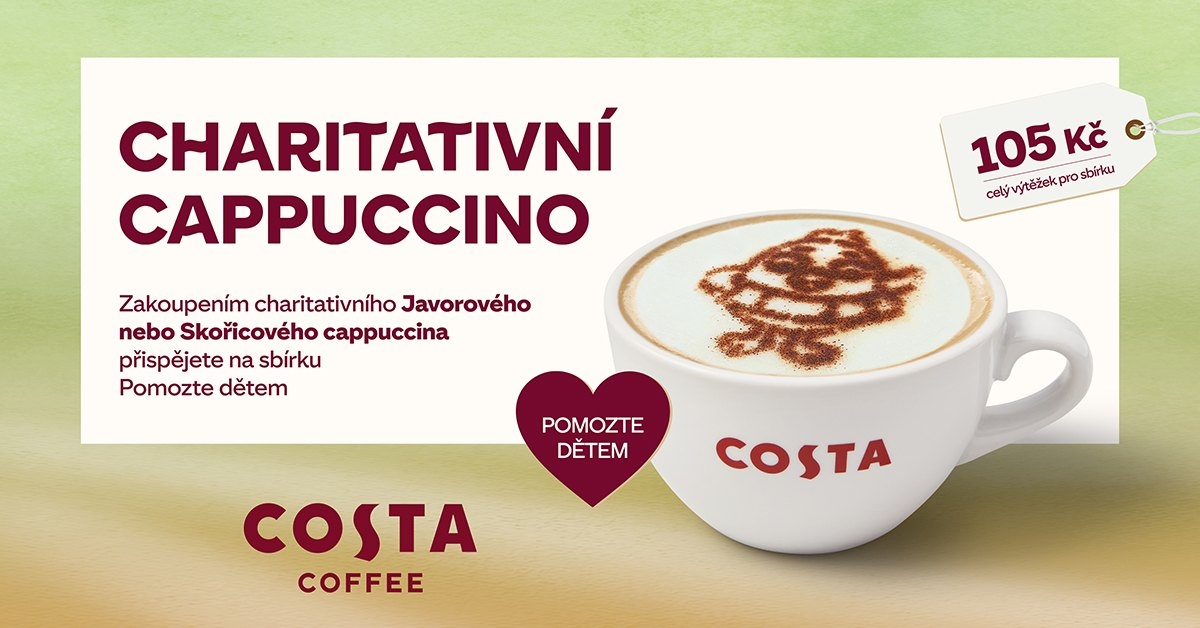 Charitativní cappuccino