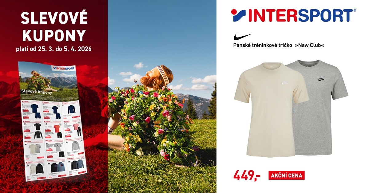 Slevové kupony INTERSPORT