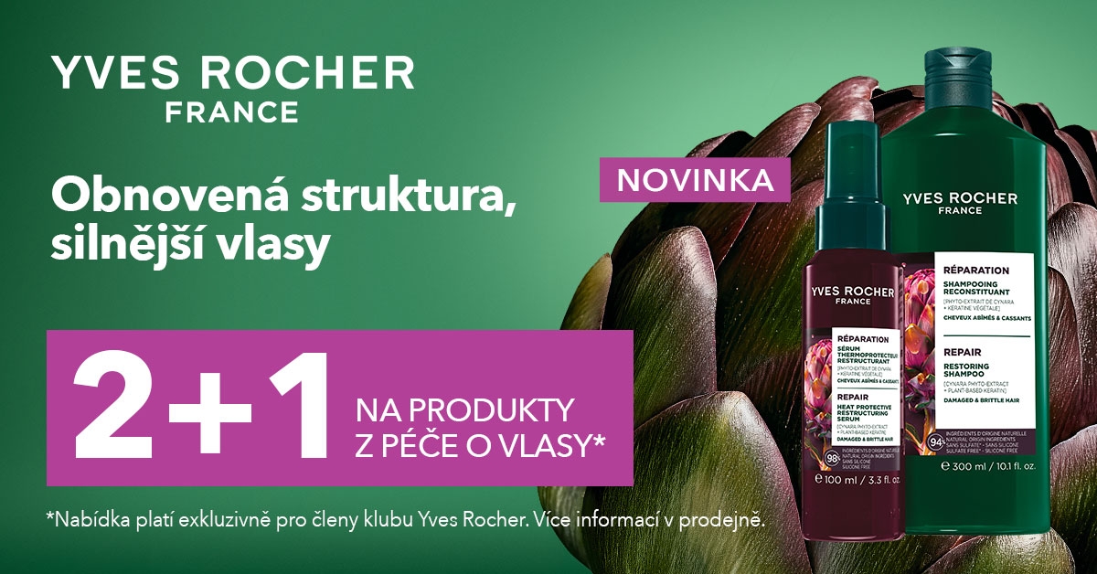 2+1 na péči o vlasy