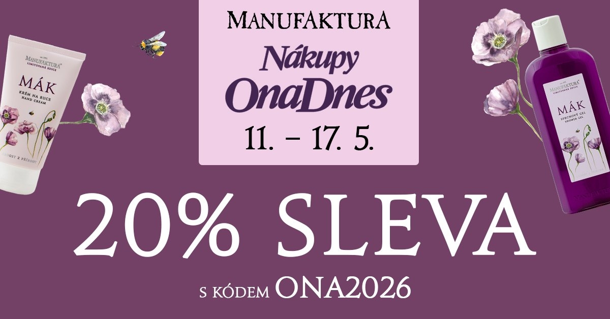 Nákupy OnaDnes v Manufaktuře