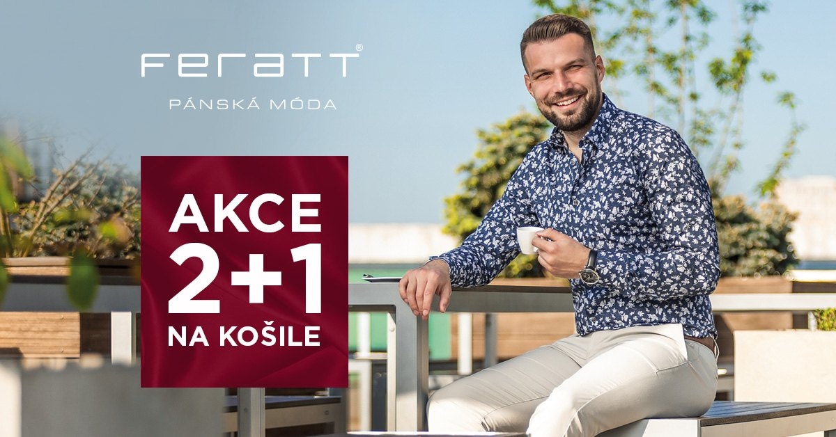 Akce 2+1 na košile