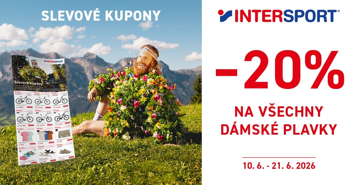 Slevové kupony INTERSPORT