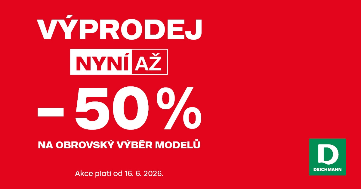 Letní výprodeje u DEICHMANNa