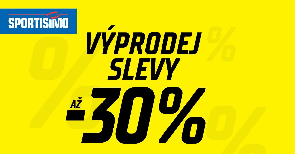 Letní výprodej ve Sportisimu