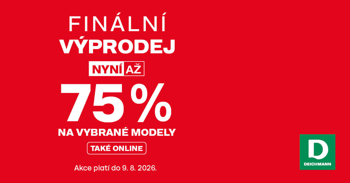 Finální výprodej u DEICHMANNa