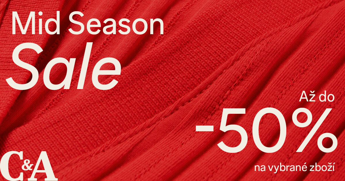 Mid Season Sale v C&A
