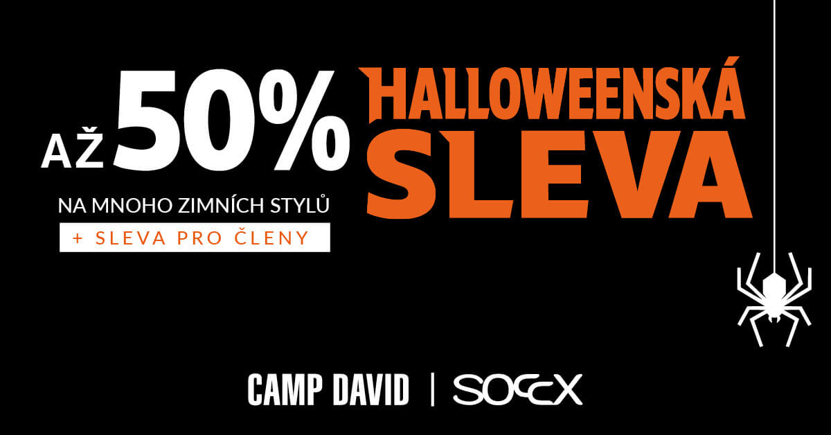 Halloweenská sleva