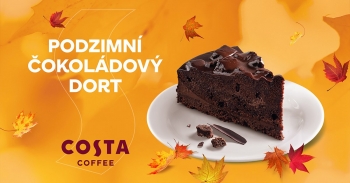 Podzimní čokoládový dort