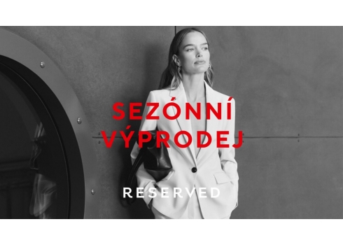 Sezónní výprodej v RESERVED