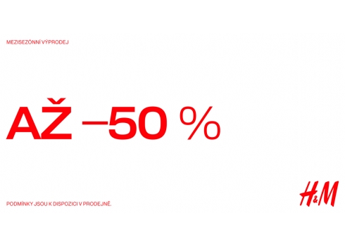 Mezisezónní výprodej v H&M